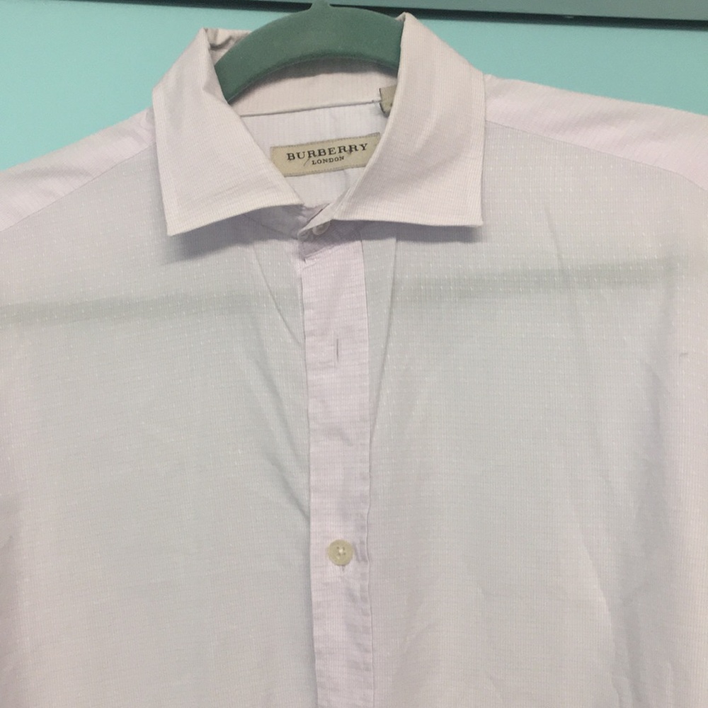 Burberry London Mens Dress Shirt 16/41 Tall